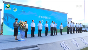 尽享青绿山水的价值魅力 体验世界黄山的品质生活 2022长三角绿水青山运动会在我市开幕 王翠凤宣布开幕 凌云李军致辞 孙勇主持