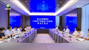 黄山市贯彻落实《中国共产党政法工作条例》情况汇报会召开 李少平讲话 董开军出席 凌云主持并作汇报