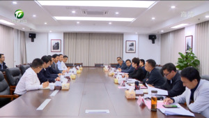助推“大黄山”建设 凌云与王传霖一行举行工作会谈