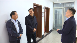 徐德书赴休宁县督导平安建设工作