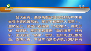 市委常委会会议强调 深入学习贯彻习近平总书记重要讲话指示精神 高效统筹疫情防控和经济社会发展