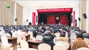 市政协八届二次会议举行第二次全体会议