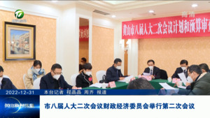 市八届人大二次会议财政经济委员会举行第二次全体会议
