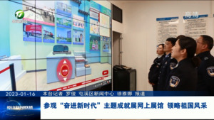 参观“奋进新时代”主题成就展网上展馆 领略祖国风采
