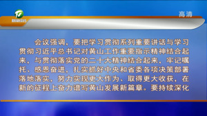 市委常委会会议强调 扎实抓好中央和省委各项决策部署落地落实 确保实现一季度开门红【字幕】