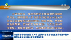 市委常委会会议强调 深入学习贯彻习近平总书记重要讲话指示精神 确保中央和省市委决策部署落地见效