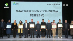 古韵徽州 版权焕新”黄山市民间文艺版权保护与促进论坛举行