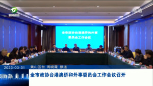 全市政协台港澳侨和外事委员会工作会议召开