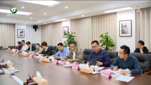 凌云与赵克喜一行举行工作会谈