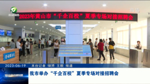 我市举办“千企百校”夏季专场对接招聘会