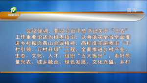 市委常委会会议强调 拓宽视野 拉高标杆 全力推动“大黄山”建设