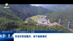 百名村官话振兴：休宁县岭南村
