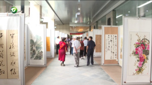 简讯：黄山铜陵两市老年书画作品联展开展