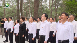 缅怀革命先烈 传承红色基因！黄山市暨屯溪区烈士纪念日活动举行
