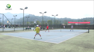 黄山海峡两岸暨港澳地区网球邀请赛开赛  副市长张亚强致辞