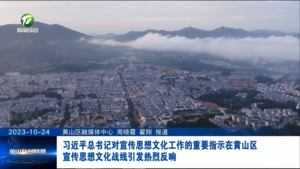 习近平总书记对宣传思想文化工作的重要指示在黄山区宣传思想文化战线引发热烈反响
