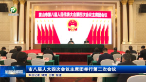市八届人大四次会议主席团举行第二次会议