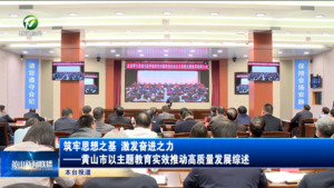 筑牢思想之基 激发奋进之力——黄山市以主题教育实效推动高质量发展综述