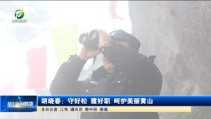 胡晓春：守好松 履好职 呵护美丽黄山