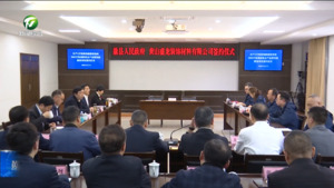 高档新型装饰纸项目落户歙县 王恒来出席签约仪式