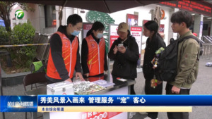 秀美风景入画来 管理服务“宠”客心