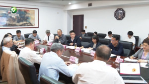 何毅与林志彬一行举行工作会谈 江卓琪参加