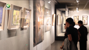 山水依旧：李昆仑油画作品展在歙县举办