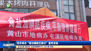 我市举办“防治碘缺乏病日”宣传活动