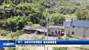祁门：加快农村电网建设 备战迎峰度夏