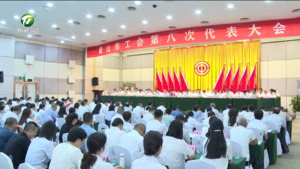 市工会第八次代表大会召开 凌云讲话 张文静到会致辞 何毅 肖善武 路海燕 张明等出席