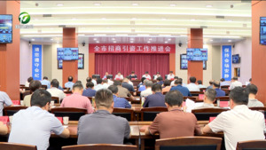 凌云在全市招商引资工作推进会上强调 全力以赴抓招商 不拘一格引人才 持续推动高质量发展