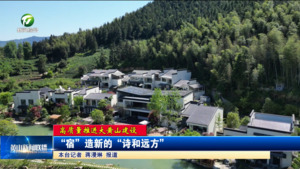 【高质量推进大黄山建设】“宿”造新的“诗和远方”