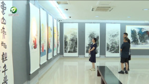 丹青绘胜景 泼墨黄山间