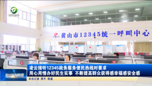凌云接听12345政务服务便民热线时要求 用心用情办好民生实事 不断提高群众获得感幸福感安全感