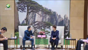 助力大黄山打响世界级康养品牌 凌云与何莽举行工作会谈