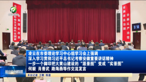 凌云在市委理论学习中心组学习会上强调 深入学习贯彻习近平总书记考察安徽重要讲话精神 一步一个脚印把大黄山建设的“愿景图”变成“实景图” 何毅肖善武路海燕等作交流发言
