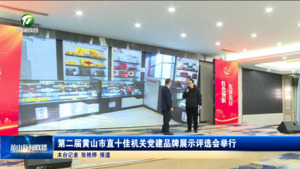 第二届黄山市直十佳机关党建品牌展示评选会举行