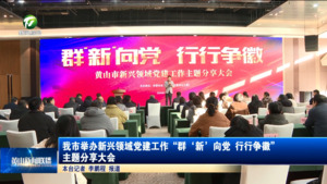 我市举办新兴领域党建工作“群‘新’向党 行行争徽”主题分享大会