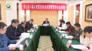 市八届人大五次会议议案审查委员会举行第一次会议
