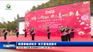 桃源春晚迎蛇岁 欢天喜地迎新年
