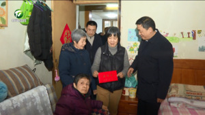 伍春宏率队开展新春走访慰问活动