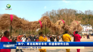 简讯 休宁：草龙起舞祈丰年 非遗春耕传古韵