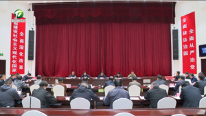 市委全面依法治市委员会第八次会议暨2024年度党政主要负责人专题述法评议会召开