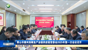 简讯 黄山市徽州臭鳜鱼产业链供应链党委会2025年第一次会议召开