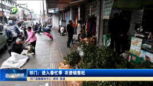 祁门：进入春忙季 农资销售旺