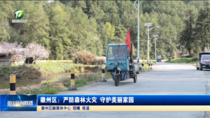 徽州区：严防森林火灾 守护美丽家园