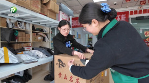 祁门：快递服务进茶市  助力茶农茶飘香