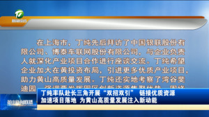 丁纯率队赴长三角开展“双招双引” 链接优质资源 加速项目落地 为黄山高质量发展注入新动能