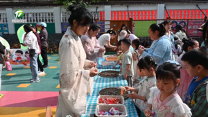 【我们的节日·端午】传统民俗进校园 端午佳节氛围浓