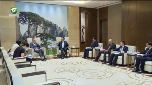 丁纯会见韩国驻沪总领事金英俊一行